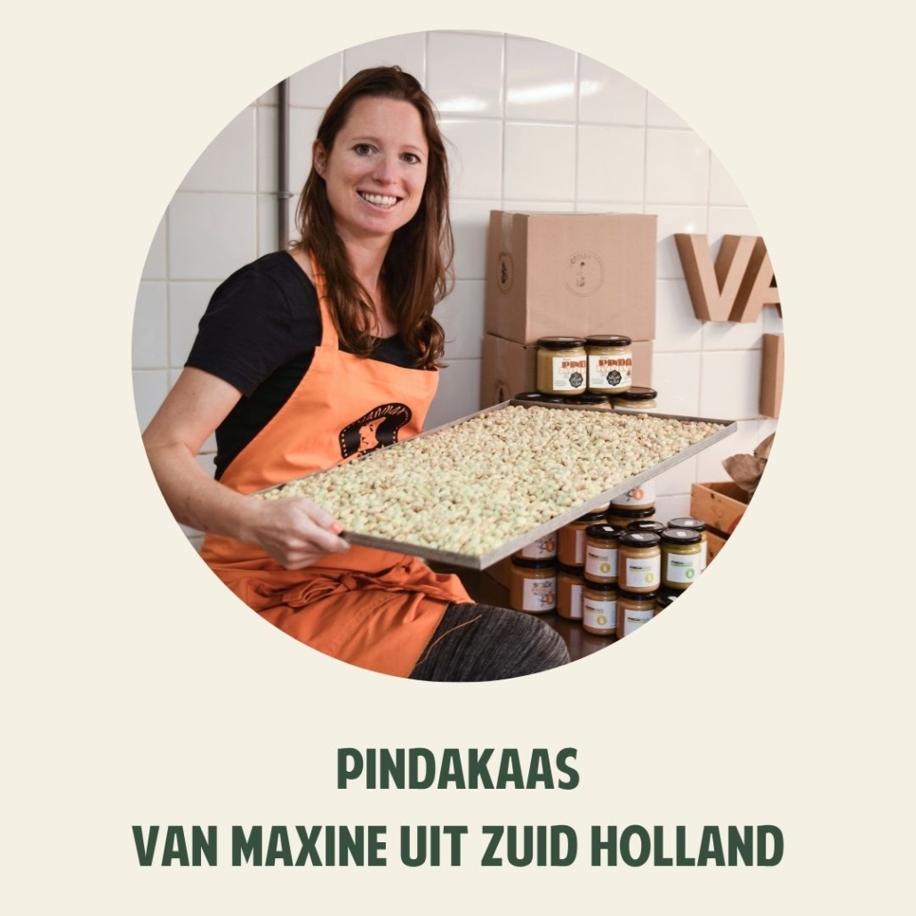 Pindakaas van Maxine